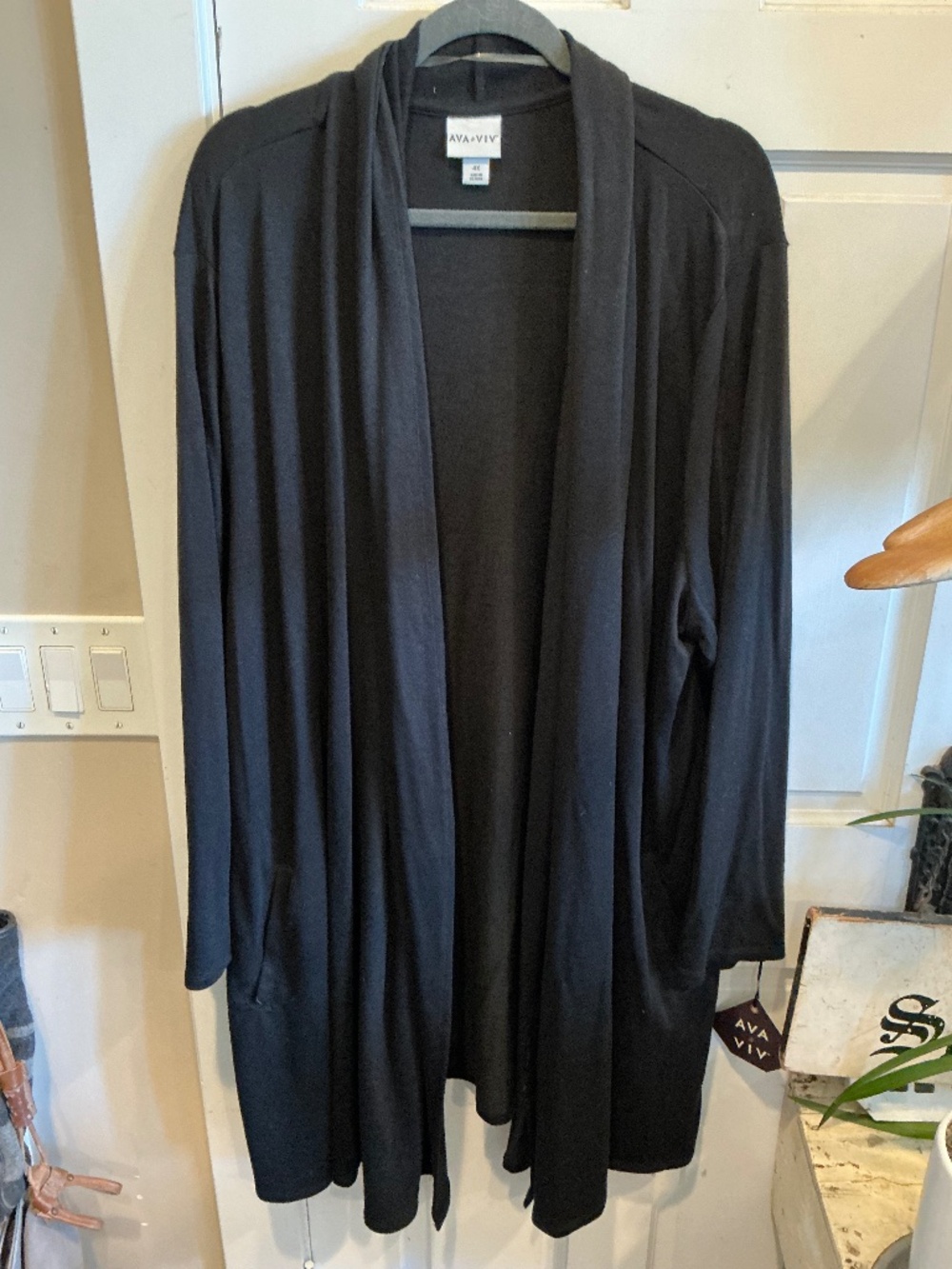 Ava Viv cardigan or kimono new with tags! Closet staple! Plus size 4x